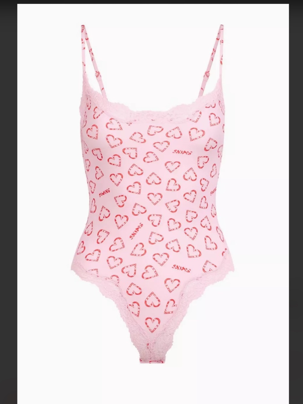 SKIMS Fits Everybody Lace Cami Bodysuit
Size XL